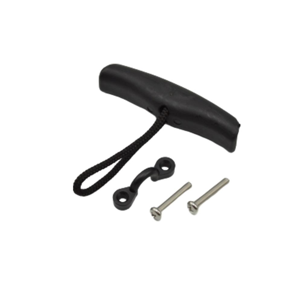 2Pcs Kayak Marine Boat Canoe Pull Handle Carry Handle W/ Cord Water Sports Accessories