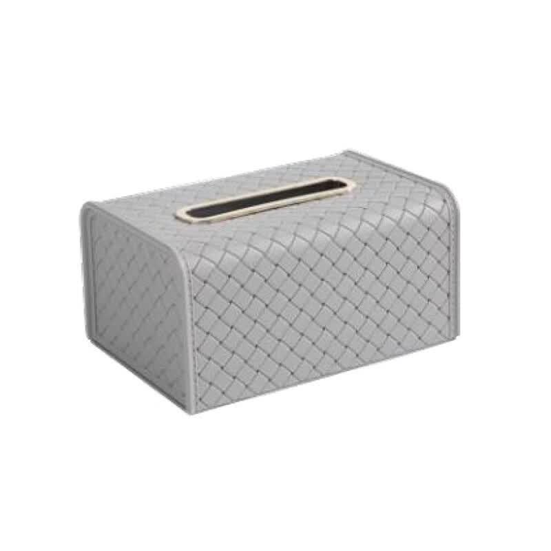 QUANGE Light Luxury Leather Tissue Box