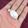 Howlite Pendant, 925 Solid Sterling Silver Gemstone Jewelry, Handmade Pendant, For Thanksgiving