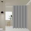 White Shower Curtain Solid Color Bath Curtain Lightweight Bathroom Curtain  Bathtub