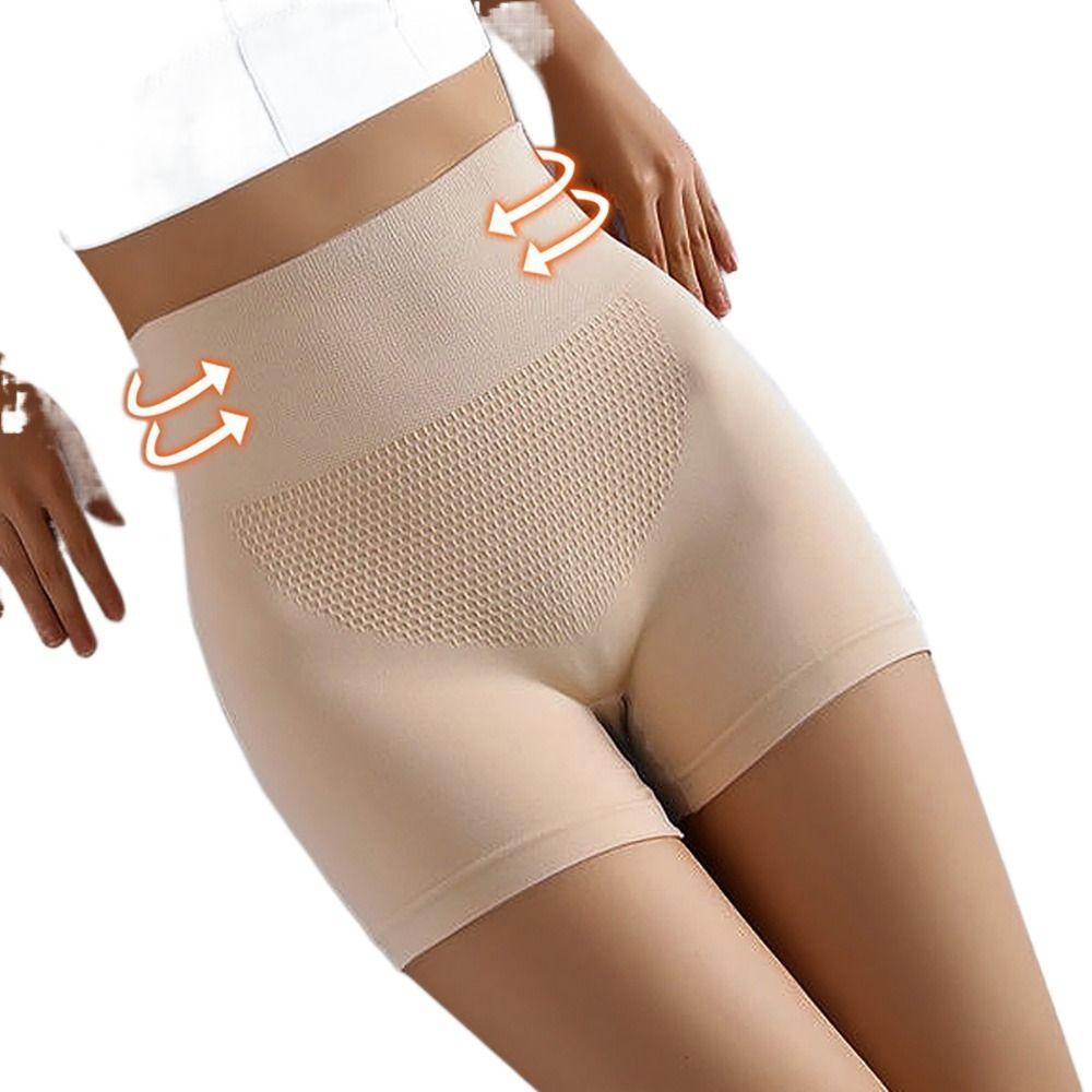 Anti Chafing Women Safety Shorts Cotton Boxer Briefs Sport Safety Short Pants  Waist Trainer