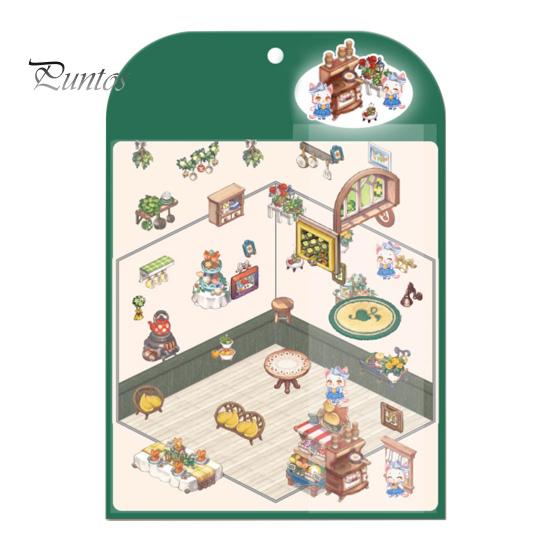 

1/4 Набор DIY 3D Наклейки для дома Четыре темы Исследование Рождество Спальня Вечеринка Сцена Снятие стресса Наклейки D