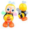 Dancing Bee Electric Toys For Kids Swinging Bee Musical Dancing Bee Toy Electronic Cartoon Toy Preschool Learning Toys