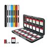 Game Card Case, 24 Game Cards, Compatible with Switch/Lite/OLED, Magnetic Closure, Hard Shell, Organized Storage, Scratch Prevention, Dust