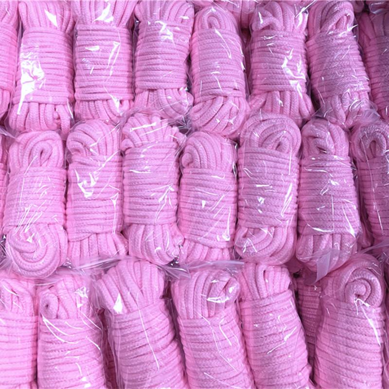 Exotic Accessories of Slave Handcuffs Bondage Cotton Rope for Men Women Bdsm Adults Sex Games Role Playing Flirt Sexy Shop