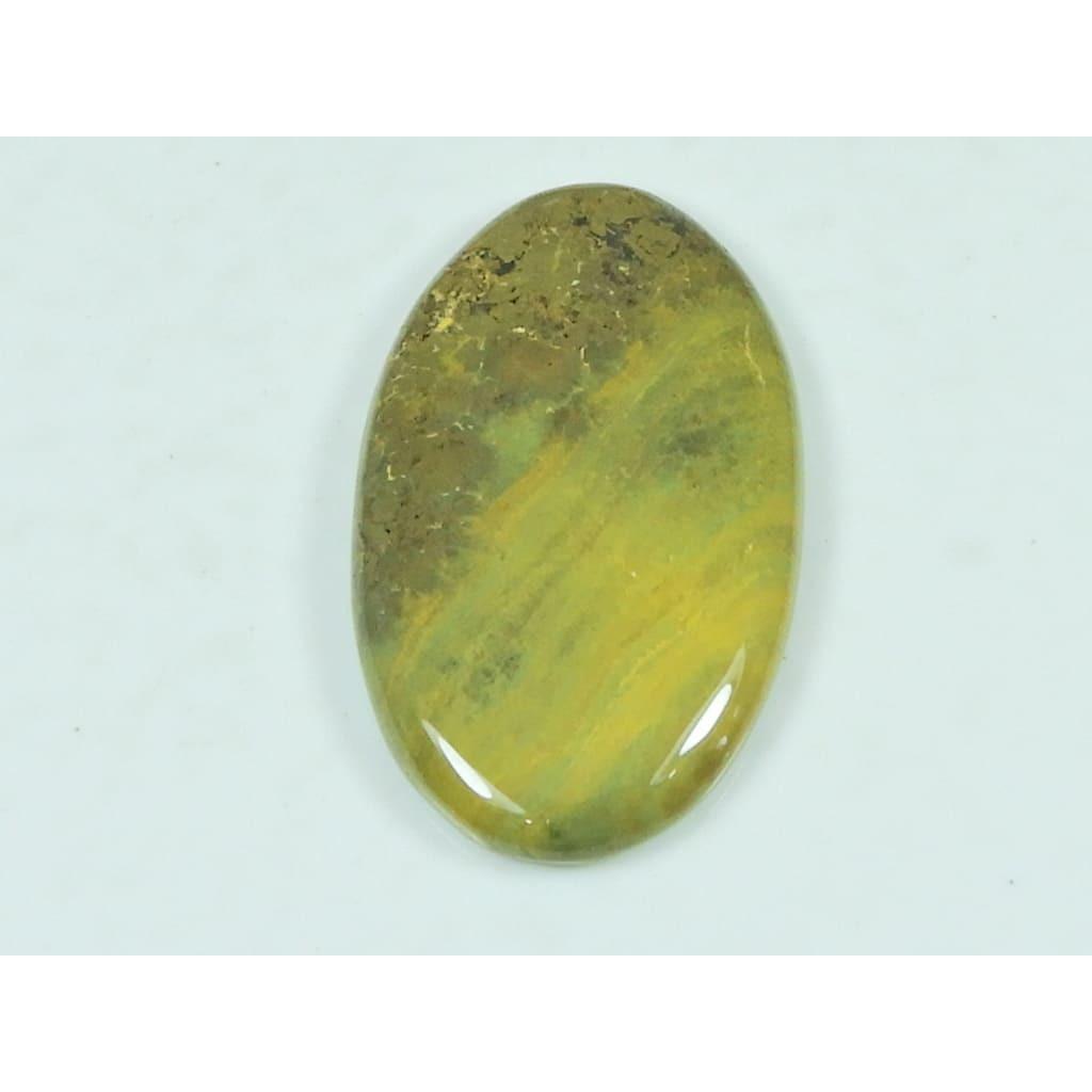 23X39X04MM Natural Ocean Jasper Oval Shape Cabochon Loose Gemstone 41Cts. G-335