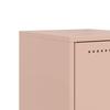 Nightstands 2 pcs Pink 36 x 39 x 78 cm Steel
