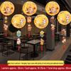 2026 Year of the Horse Lantern Decorations for Mall and Shop Lobbies: Spring Festival Hanging Ornaments