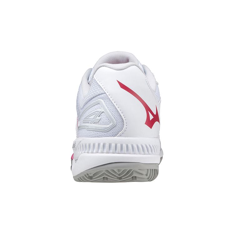 Mizuno Wave Exceed Tour 4 CC Nízké Prodyšné Protiskluzové Odolné Tenisové Boty Dámské tenisky Růžové Bílé 61GC207564