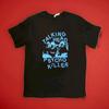 Talking Heads Psycho Killer Retro Album 80s Shirt XL Extra Large Black Blue