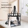 Clear PVC Large Capacity Portable Makeup & Toiletries Tote Bag