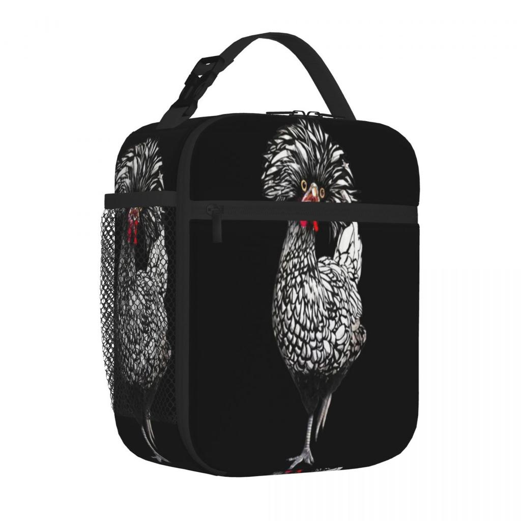 Bestselling Funny Fancy Polish Chicken Urban Street Carry Lunch Bag Road Trip Travel Lunch Bag