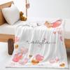 2D digital printing Valentine's Day thickened lamb wool crystal fleece blanket blanket