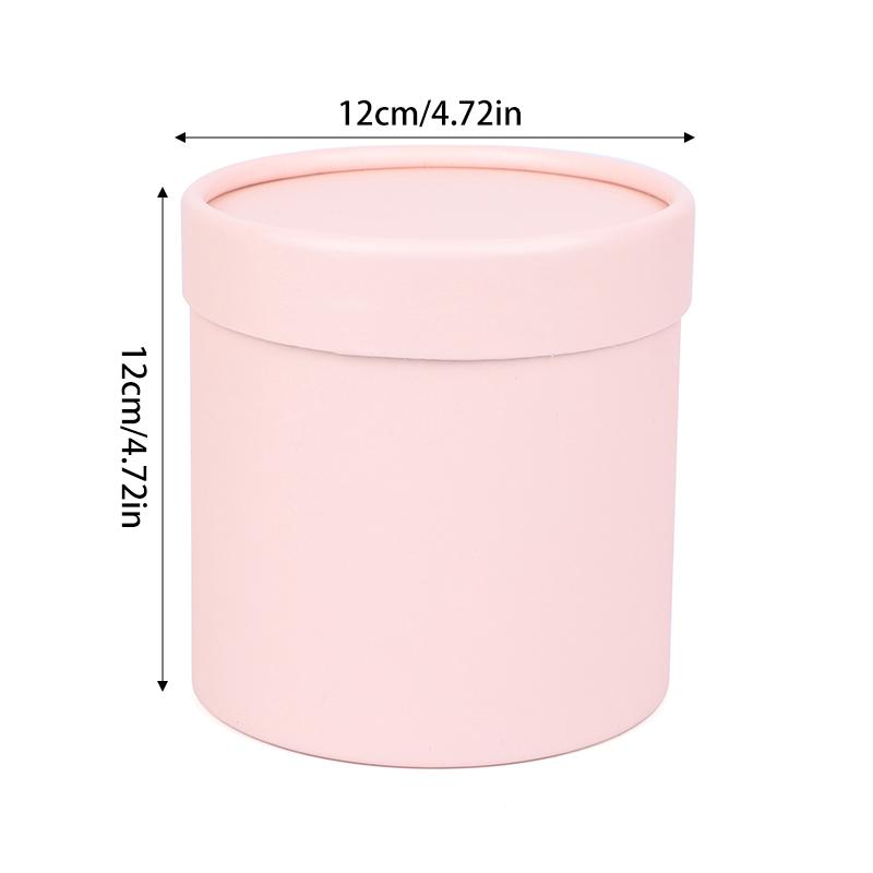 Kulatá květinová krabice Dárkové balení Papírová krabice na svatbu Uložení kytice růží Dekorace Potřeby na narozeninovou oslavu Valentýn