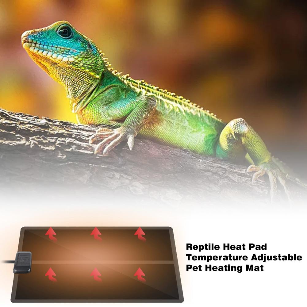 Buy Reptile Heat Pad Temperature Adjustable Pet Heating Mat at