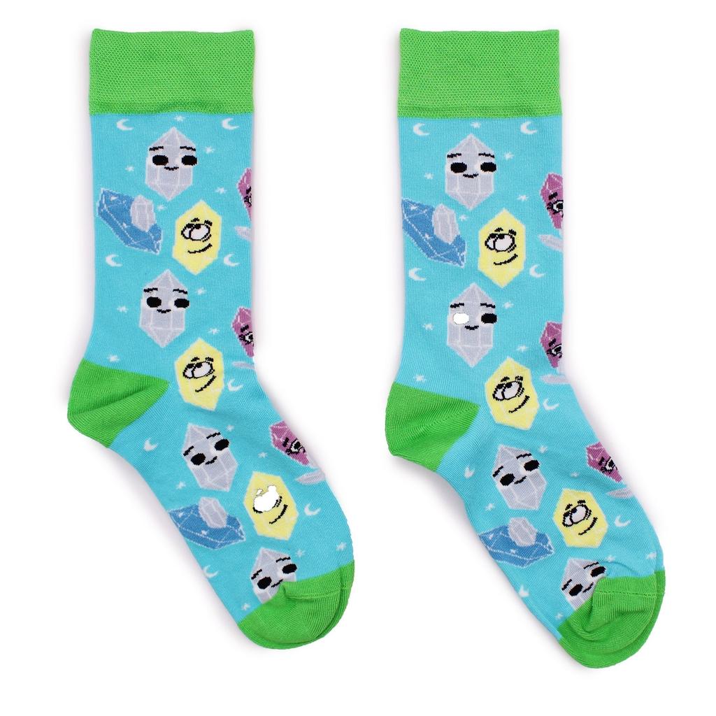 Bamboo Socks Gemstone Print S/M