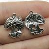 20pcs Food Charms Antique Silver Color Mushroom Charm Pendants Jewelry Accessories Pumpkin Corn Charms For Jewelry Making