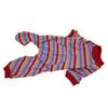 Striped Dog Pajamas Spring Stylish Classic Soft Breathable 4 Legged Pet Bodysuit for Small Medium