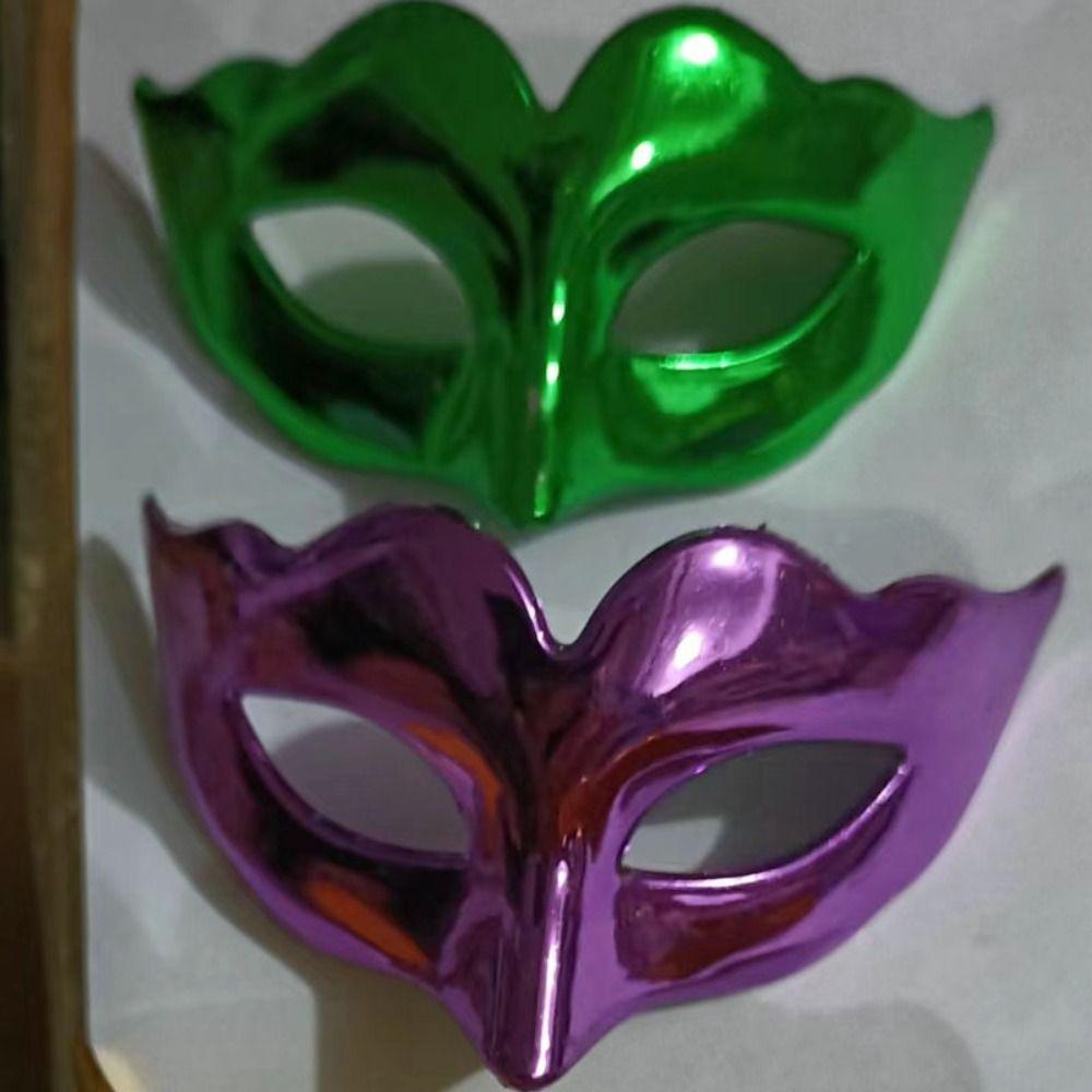 10 ks Plastové Panenkové Hračky Maska Roztomilá Masopustní Benátská Maska Nové Mini Maškarní Masky