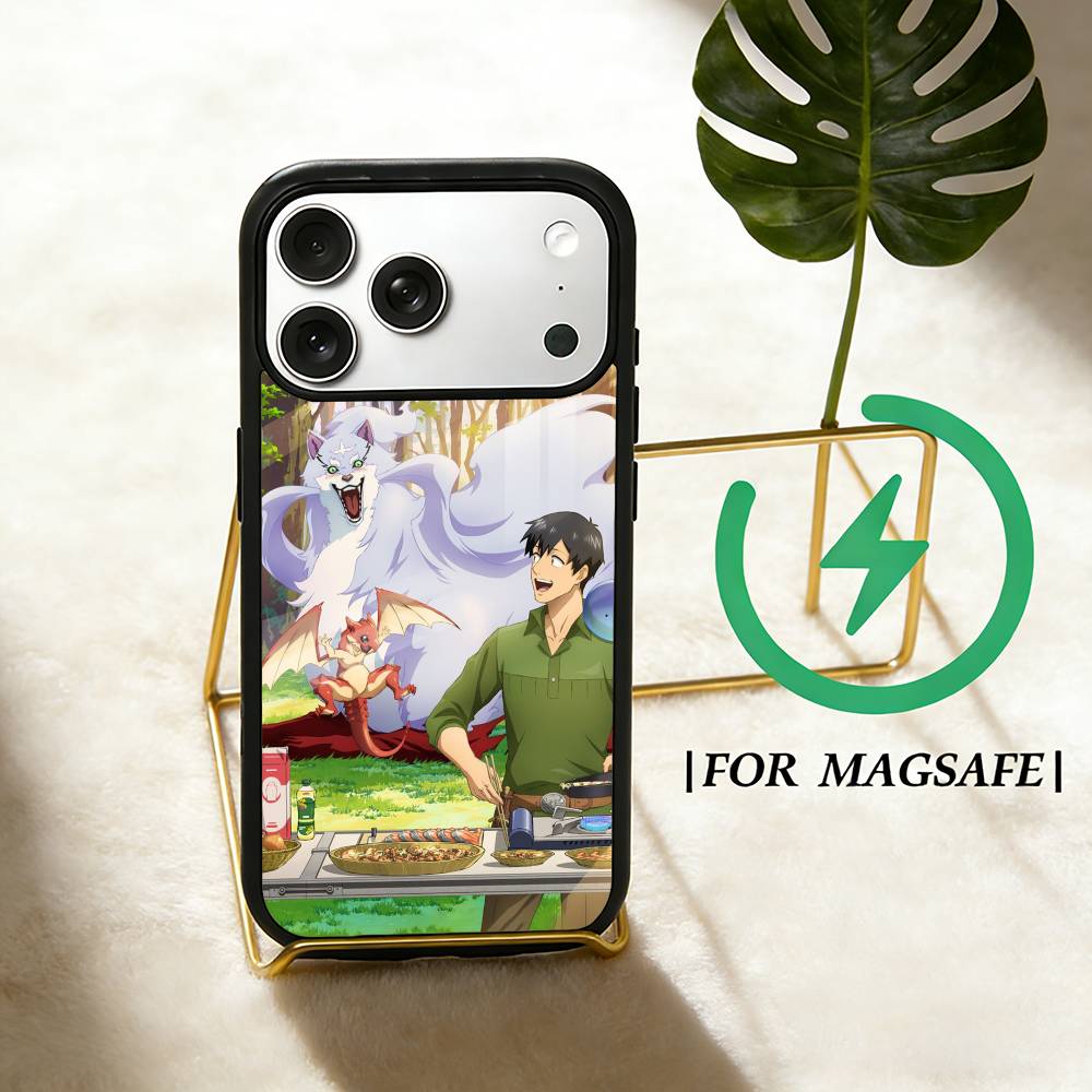 

Campfire Cooking in Another World Phone Case For iPhone 17 16 15 14 13 Pro Max Plus for Magsafe Mirror Wireless Magnetic Cover iPhone16PRO