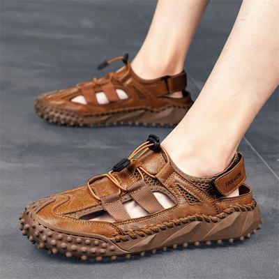 Mode Sommer Sportsandalen Atmungsaktiv bequem Qualität Luxus-Stil Outdoor Freizeit Tourismus Wandern Übergröße -48 Herrenschuhe