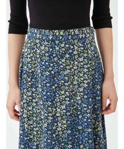 FRAY I.D. Escargot Flare Print Skirt