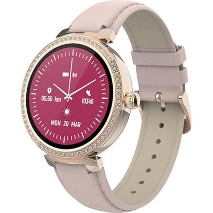 Smartwatch - Denver - Swc-342 - 1.4 Inch Screen - Analog Display - Pink
