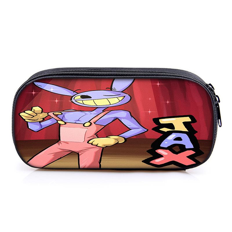 Circus The Amazing Digital Circus Compartment Pencil Case Student Children'S Stationery Case Pencil Case