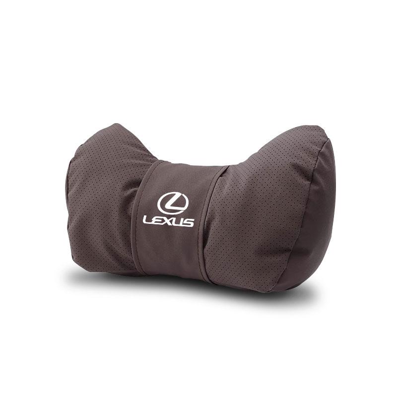 Suede Car Headrest Waist Pillow Car Accessories For Lexus RX330 IS250 Ct200h ES300h RX350 LS460 GX470 Neck Pillow Lumbar Support