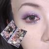 Herorange Palette Ombretti Fata dei Fiori Anime 21 Colori Opachi Brillanti Metallici Trucco Professionale Con Glitter Lunga Durata