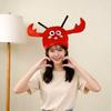 Funny Look Lobster Costume Hat Big Claw Lobster Headgear Versatile Photo Prop Headwear  Halloween