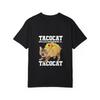 T-Shirt Weiß Taco Katze mit Text und Katze im Taco-Design für Freizeitkleidung
