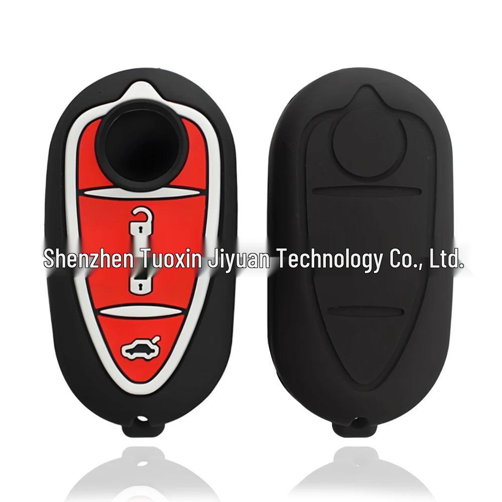 Custom Alfa Romeo Silicone Key Case Cover - Protective and Stylish