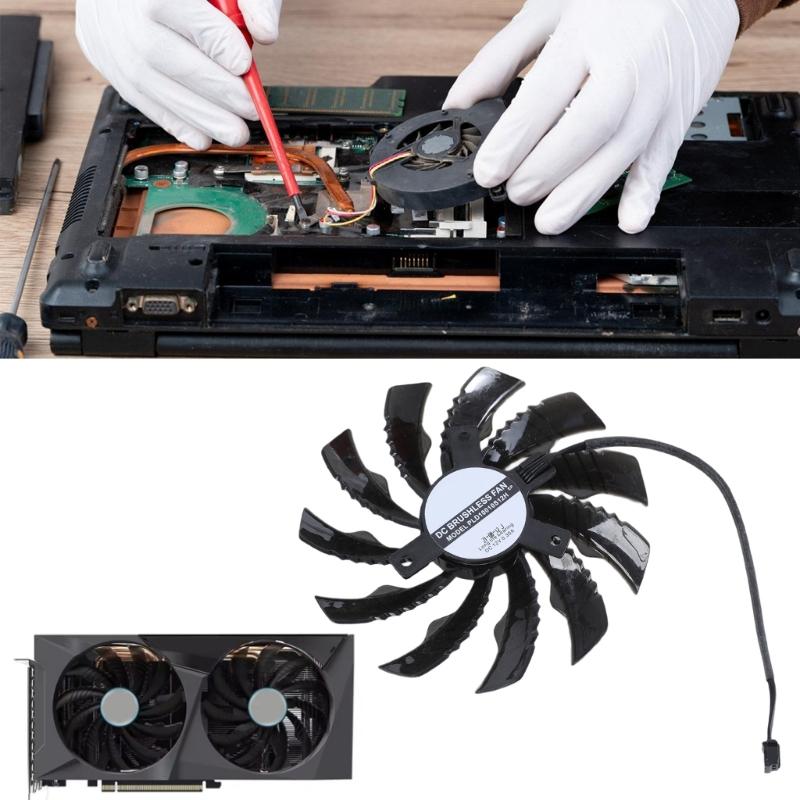 95MM 4PIN GPU Fan PLD10010S12HH For 3060TI 3050 Graphics Card Efficient Heat Dissipation PLD10010S12H
