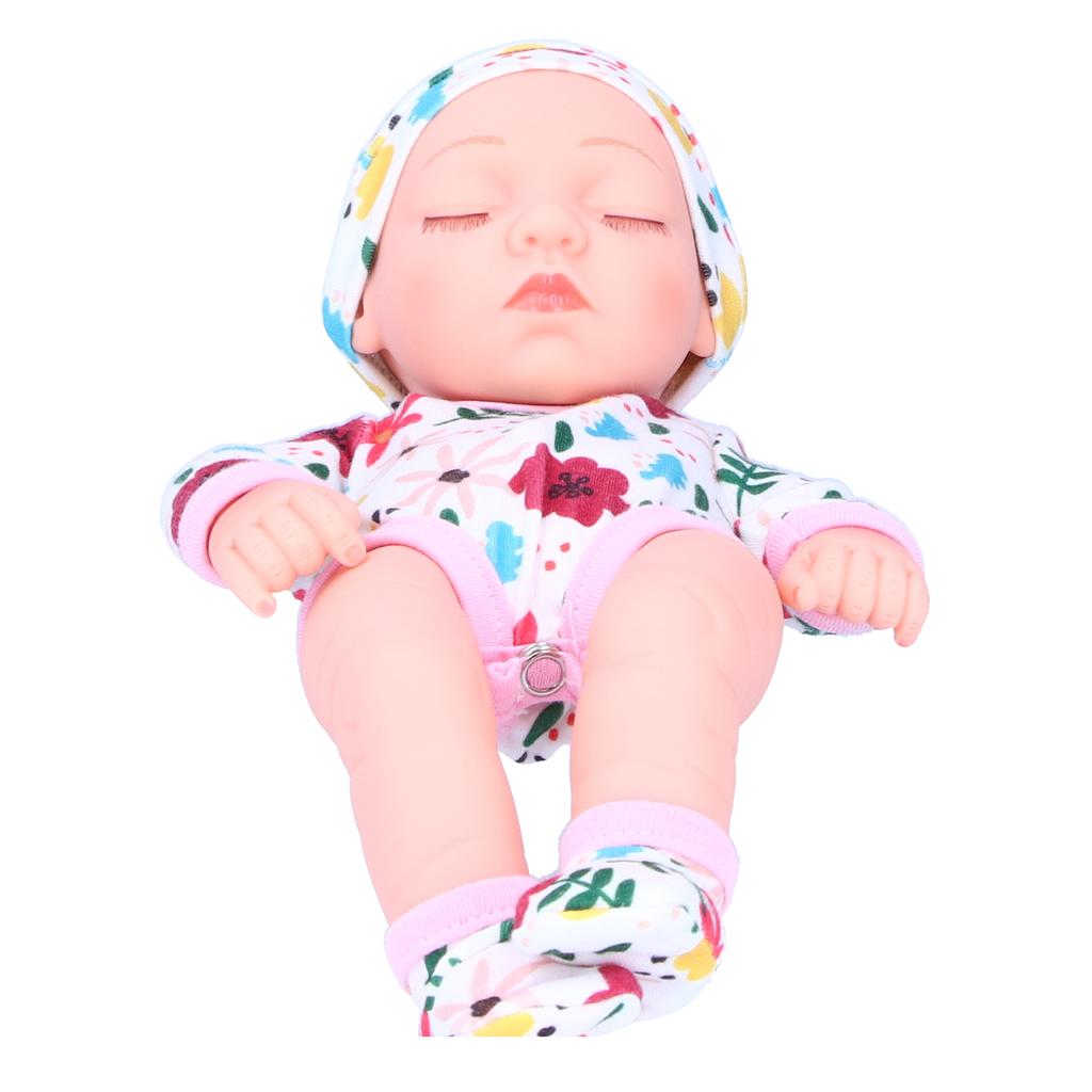 Simulated Cute Doll Baby Doll Kid Birthday Gift with Colorful Clothes 25cm