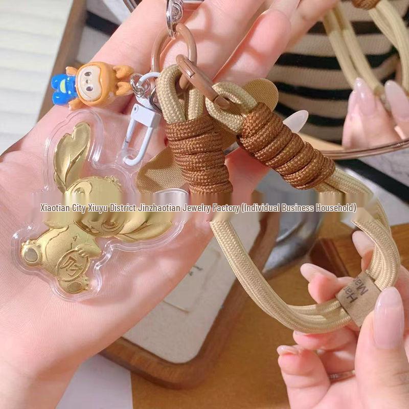 24K Gold Koala Pendant: Peace, Joy & Wealth Keychain Gift