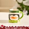 Snowman Mug Creative Large Capacity Ceramic Cup Coffee Cups Lovely Men and Women Birthday Christmas Gift Breakfast Cup