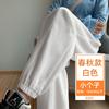 Fleece sweatpants women's new thickened thermal cotton pants in autumn and winter wear casual small footwear sweatpants