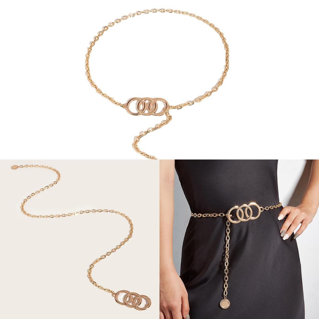 Metal Body Chain Belt For Women With Elegant Design For Summer Fashion Accessories