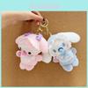 Hello Kitty Melody Kuromi Cinnamoroll Plush Keychain For Cute Bag Decor