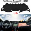 For Nissan Rogue 2014-2020 Dashboard Cover Mat Dash Board Cover Avoid Light Pad Anti-UV Glare Protector Carpet Car Accessories