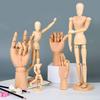 Wooden Hand Body Draw Action Toys Drawing Sketch Mannequin Model Movable Limbs Figures Home Decor Artist Models Jointed Doll