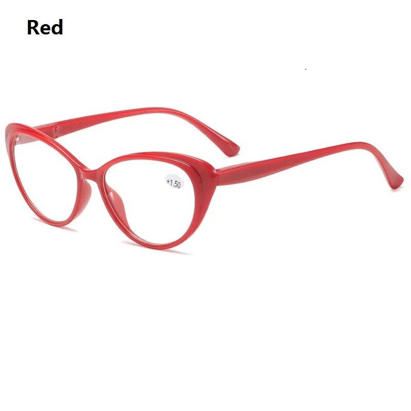 +1.0+1.5+2.0 A +4.0 Nuovi Occhiali Cat Eye Retrò Donne Occhiali da Lettura Alta Qualità Uomo Vintage Occhiali per Ipermetropia