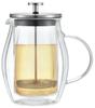 Zaparzacz do kawy/herbaty 0,60L French Press srebrny KLAUSBERG KB-7683