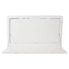 RV Outdoor Lighted Folding Plastic External tilt Dining Table Shelf With lock apply to motorhome caravan accessories