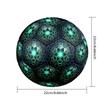 1pc Neon Hexagon Themed Soccer Ball, Size 5, Lightweight PVC Material, Outdoor Training Soccer Ball Gift. q62258
