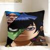 Pillow Case Music Bnad G-Gorillazs Comfy Pillow Cover For Sofa Couch Bed Living Room Retro Trendy Pillowcases