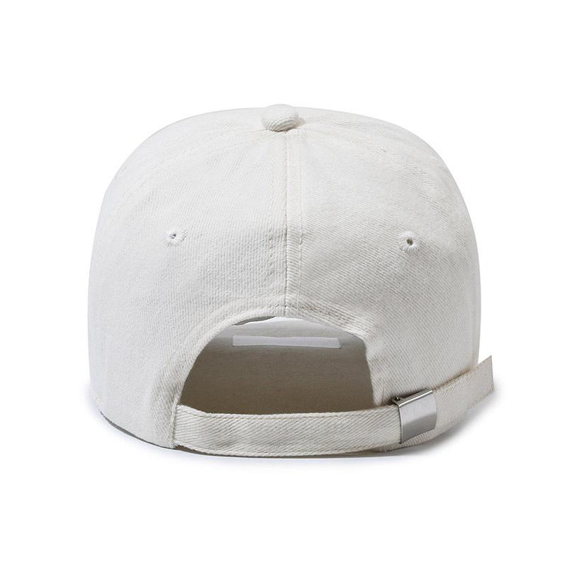 Korean hat women's large head circumference embroiderletter brushed baseball cap k-styleeasiest for match face small peaked cap