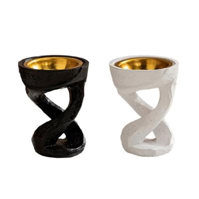 Middle Eastern Incenses Holder Resins Twist Shape Bakhoor Burners for Aromatherapies and Relaxation Arabic Censers Gift