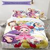 3pcs DoReMi1 Design Cover Set - HD Printed Bedding with 1 Cover and 2 Pillowcases - Perfect for Home and Dorm Decor